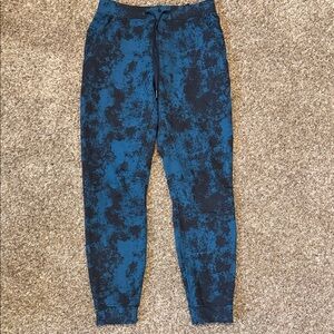 Lululemon Blue and Black Joggers